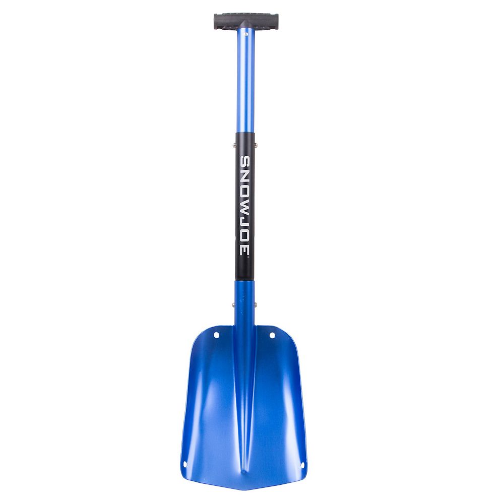 Snow Joe AllPurpose Aluminum Telescoping Compact Utility Shovel (Blue