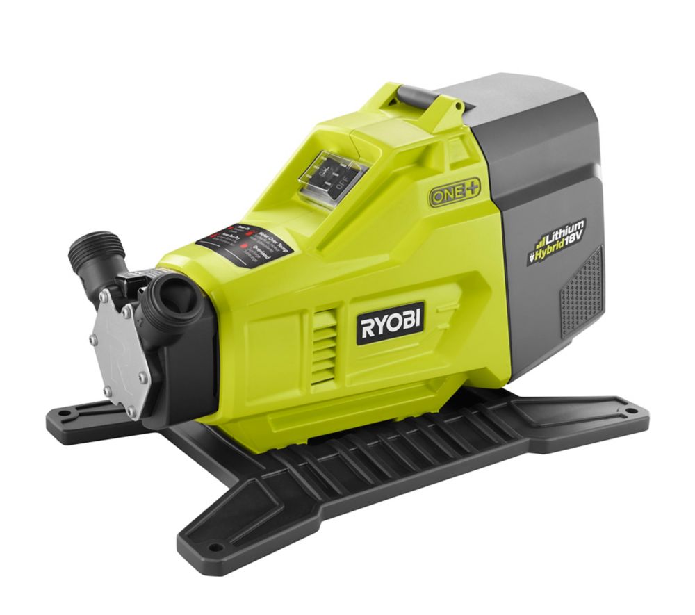 RYOBI Pompe de transfert hybride 18V ONE+ Home Depot Canada