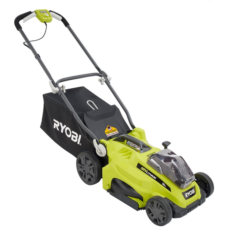 ryobi 18v lawn mower review