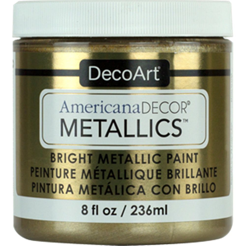 DecoArt Metallic Paint 8oz Champagne Gold The Home Depot Canada