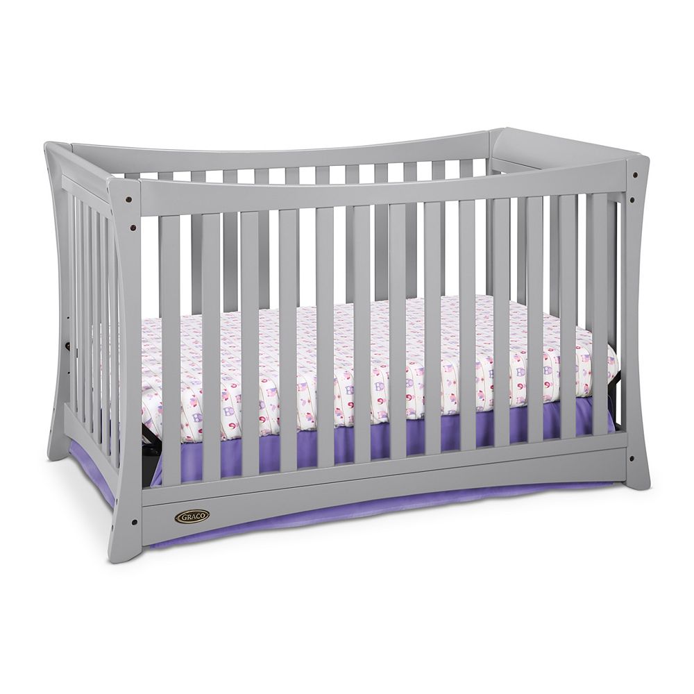 Graco Tatum Convert CribPebble Grey The Home Depot Canada