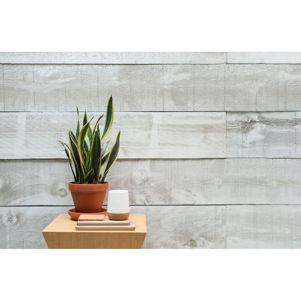 photo Home Depot Barn Board 1 x8 x6 white wash kd barn board
