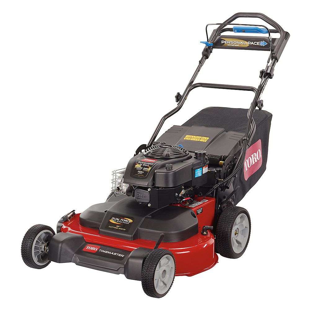 Toro Timemaster 30 Inch Briggs Stratton Personal Pace Self Propelled Walk Behind Gas Law The Home Depot Canada