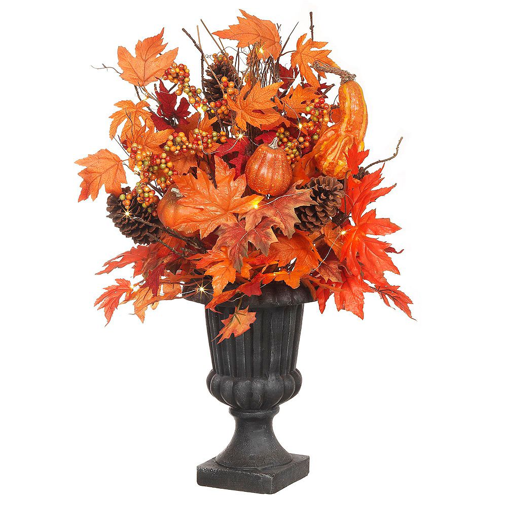 Home Accents 12 Inch H Ornament Cone With Twig Basket The Home Depot Canada