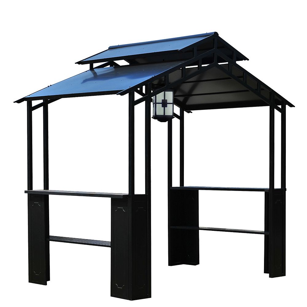 Sunjoy Grill Gazebo With LED Chandelier | The Home Depot Canada