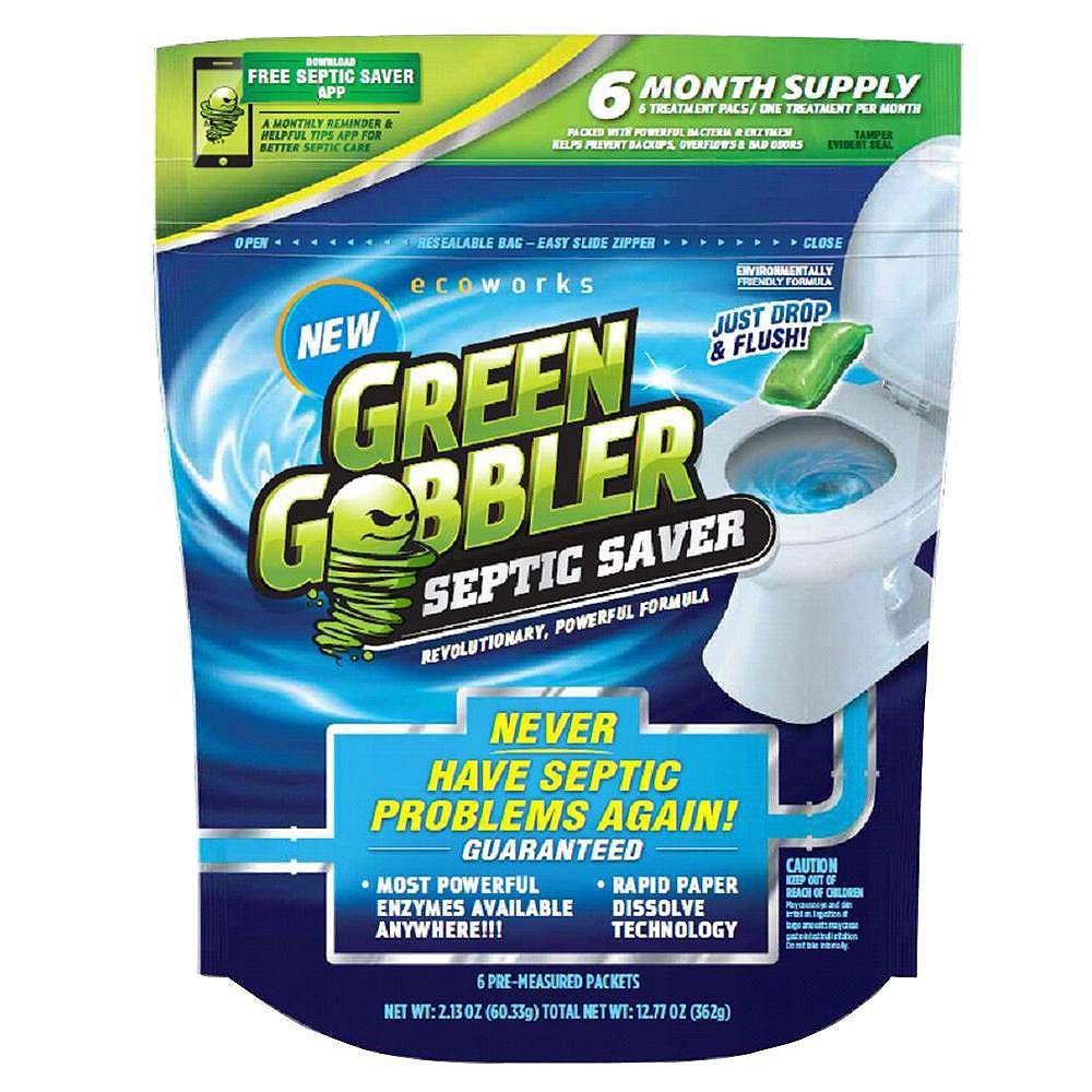 Green Gobbler Fosse Septique Enzyme Pcs Home Depot Canada