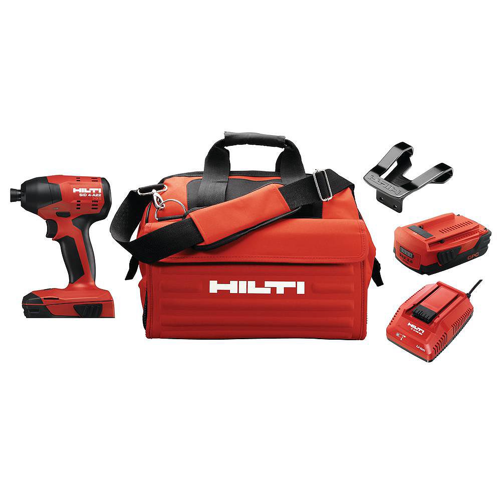 Hilti Sid 4 A 22v Po Visseuse A Choc Compacte Avec Mandrin Hexagonal Home Depot Canada