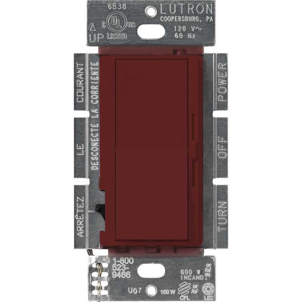 Lutron Diva LED+ Dimmer Switch for Dimmable LED/Halogen/Incandescent