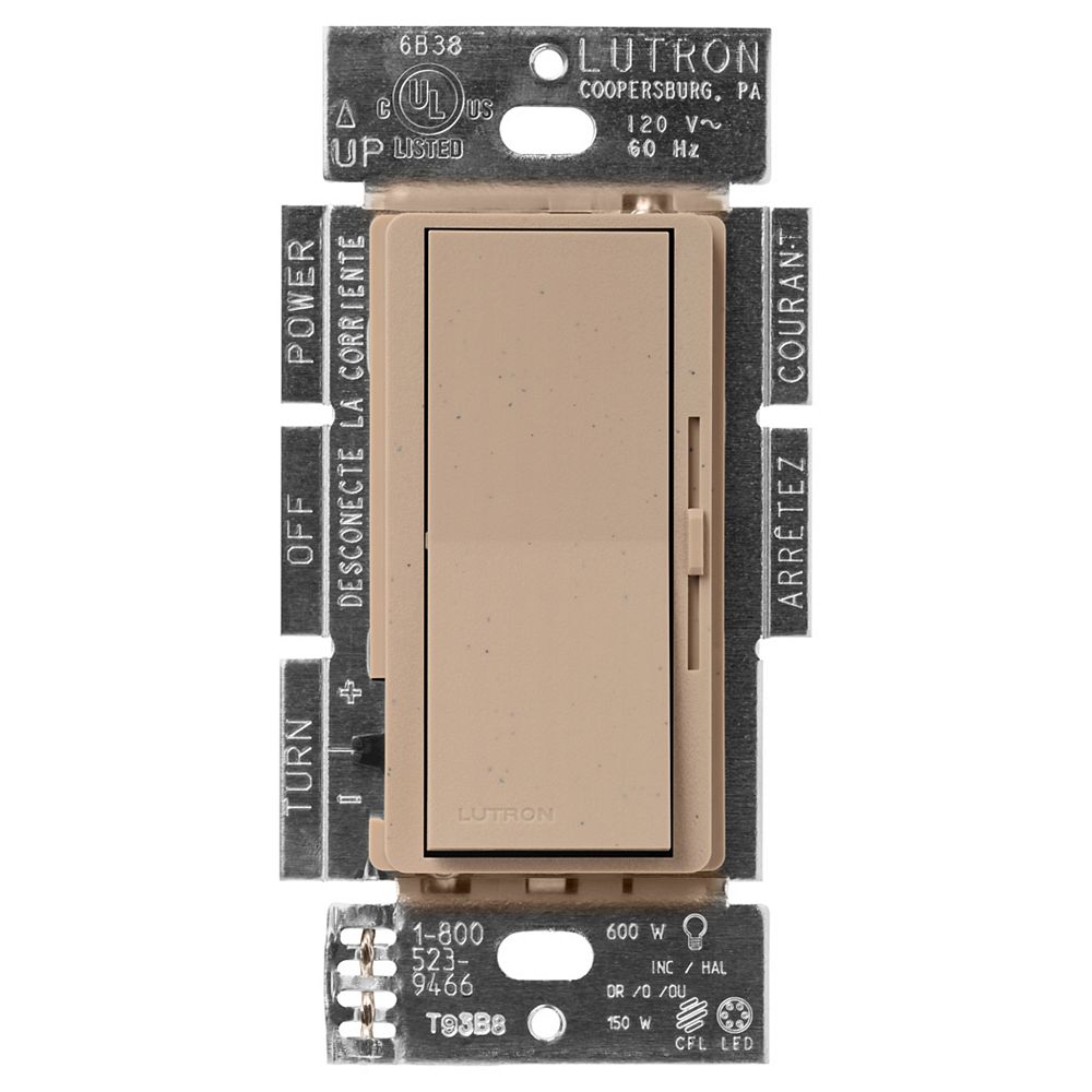 Lutron Diva LED+ Dimmer Switch for Dimmable LED/Halogen/Incandescent