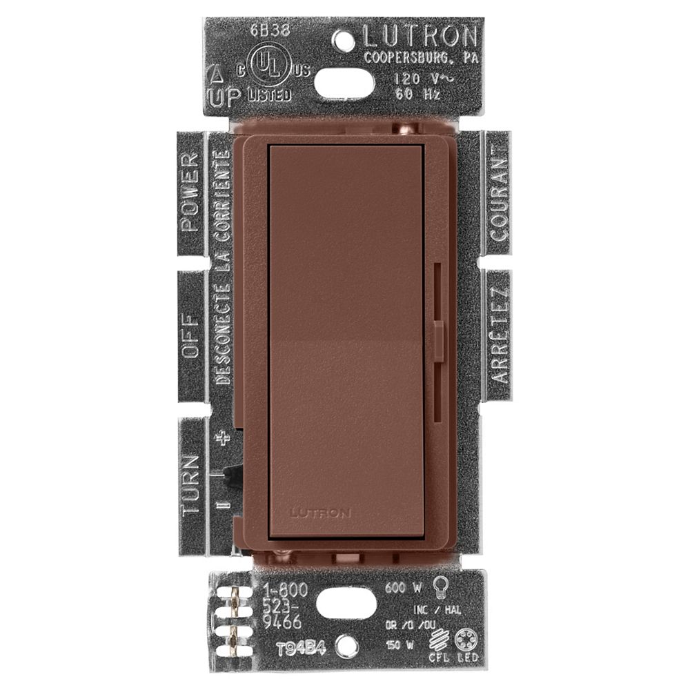 Lutron Diva LED+ Dimmer Switch for Dimmable LED/Halogen/Incandescent