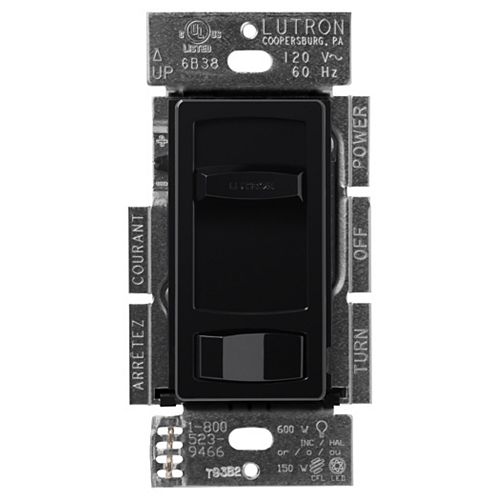 Black Dimmer Switches Dimmers, Switches & Outlets The Home Depot Canada