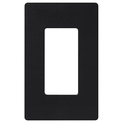 Claro 1 Gang Decorator/Rocker Wallplate, Matte, Midnight (1-Pack)