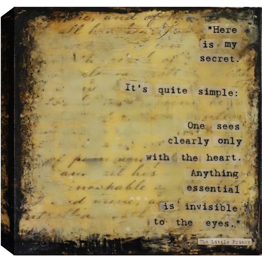 Art Maison Canada Secret, Abstract, Canvas Print Wall Art 24X24 The Home Depot Canada