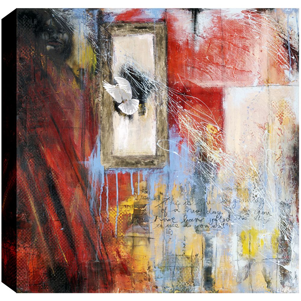 Art Maison Canada Just Fly, Abstract, Canvas Print Wall