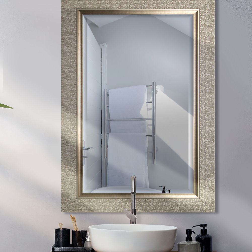 Mirrorize Canada Mirrorize Canada Designer Silver Plain Mirror 27X43