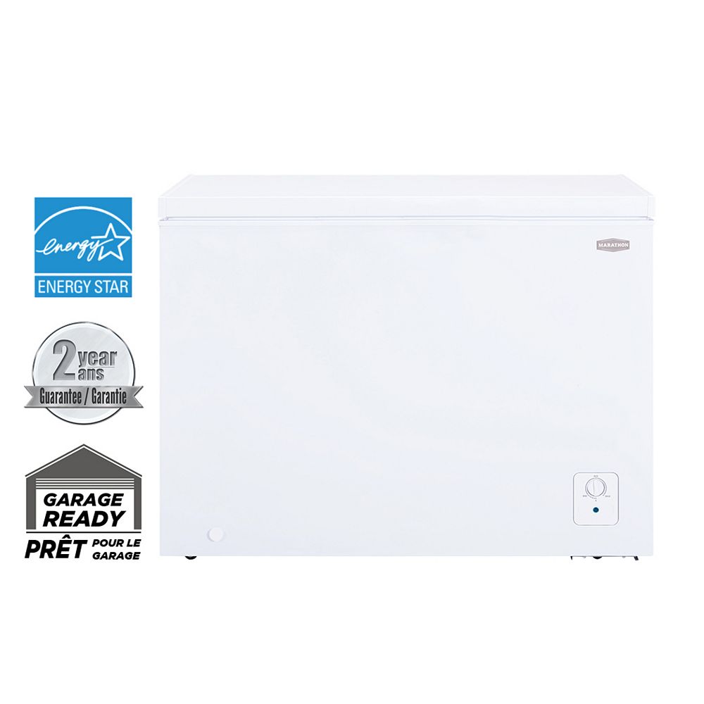 Marathon 9 cu.ft. White Chest Freezer The Home Depot Canada