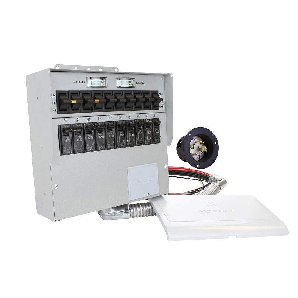 Reliance outdoor transfer switch