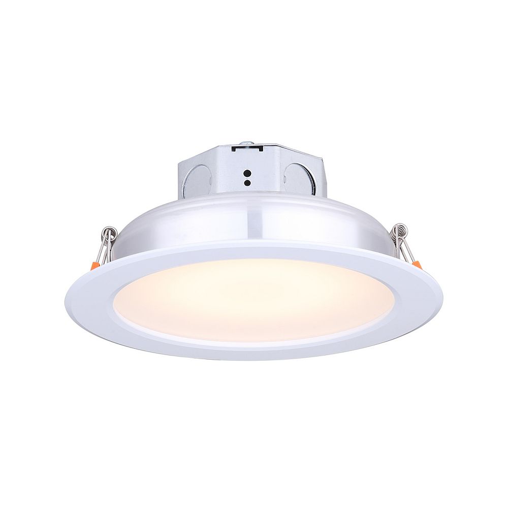 pix Led Recessed Lighting Home Depot Canada 6 inch led white recessed round downlight energy star