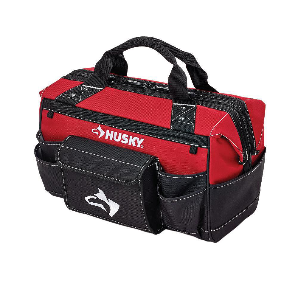 Husky 18inch Rolling Tool Tote with 16inch and 14inch Bonus Bag eBay