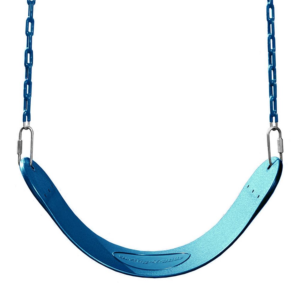 SwingNSlide Playset Swing seat with Chain in Blue The Home Depot Canada
