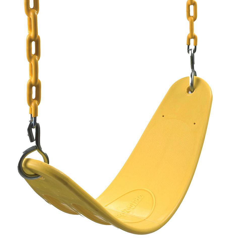 Swing-N-Slide Ultimate Heavy-Duty Swing Seat with Chain in Yellow | The ...