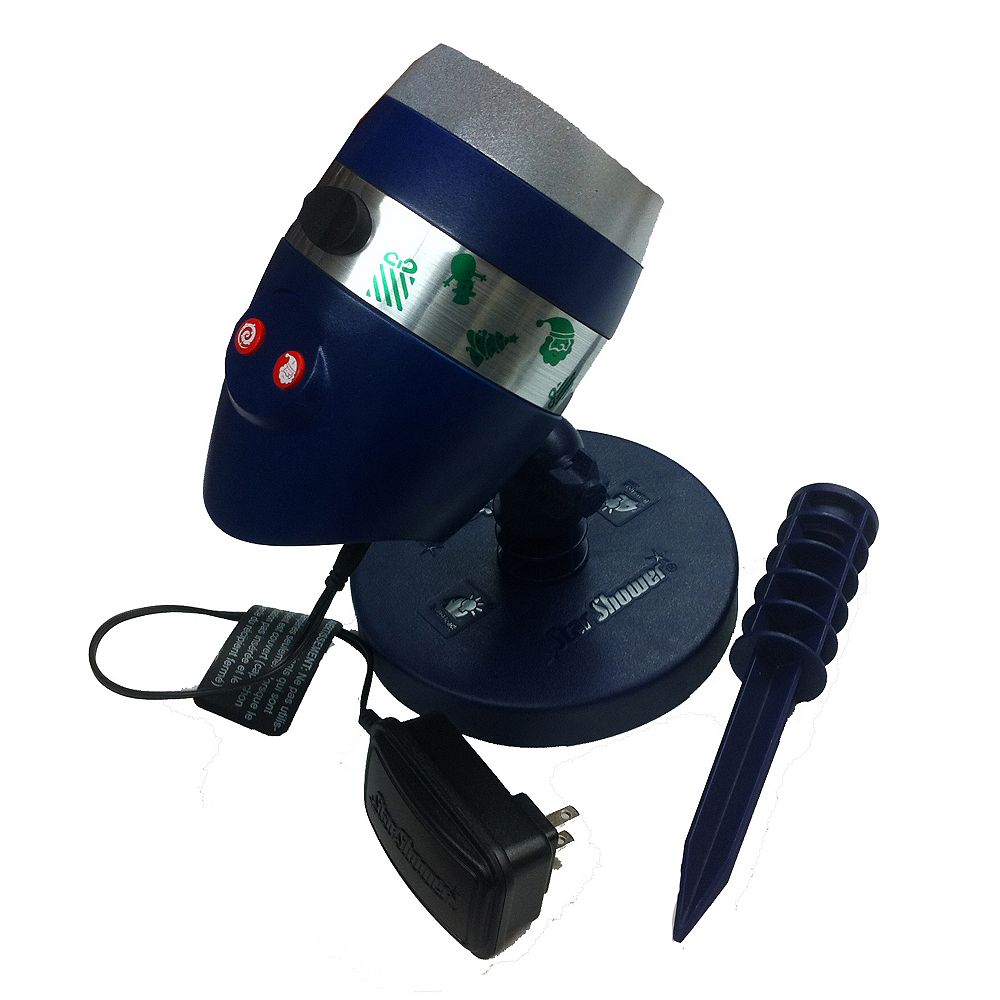 Star Shower Laser Magic 6 Scene Outdoor Projector The Home Depot Canada Outdoor Laser Projector, Outdoor Laser Light Projector Canada