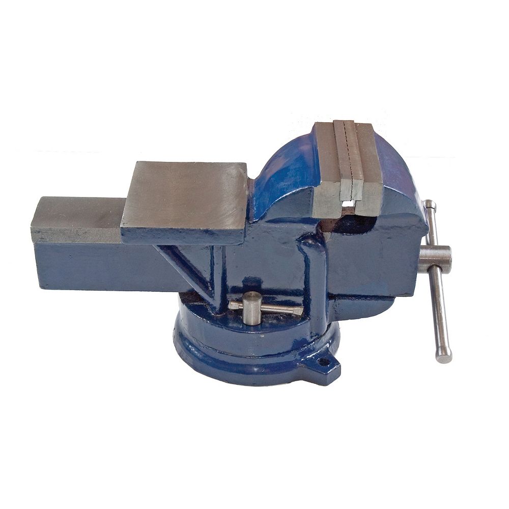 Firm Grip 4 Inch Bench Vise With Swivel Base 