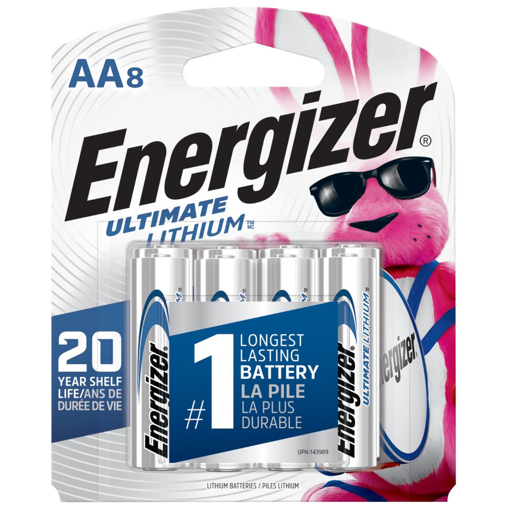 aa lithium batteries 12 pack