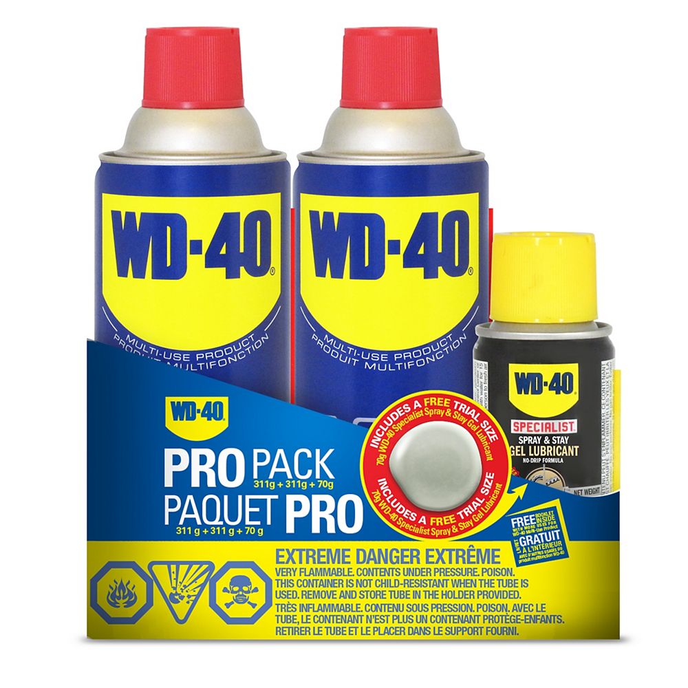 Wd 40 Multi Use Product Pro Pack 692g The Home Depot Canada