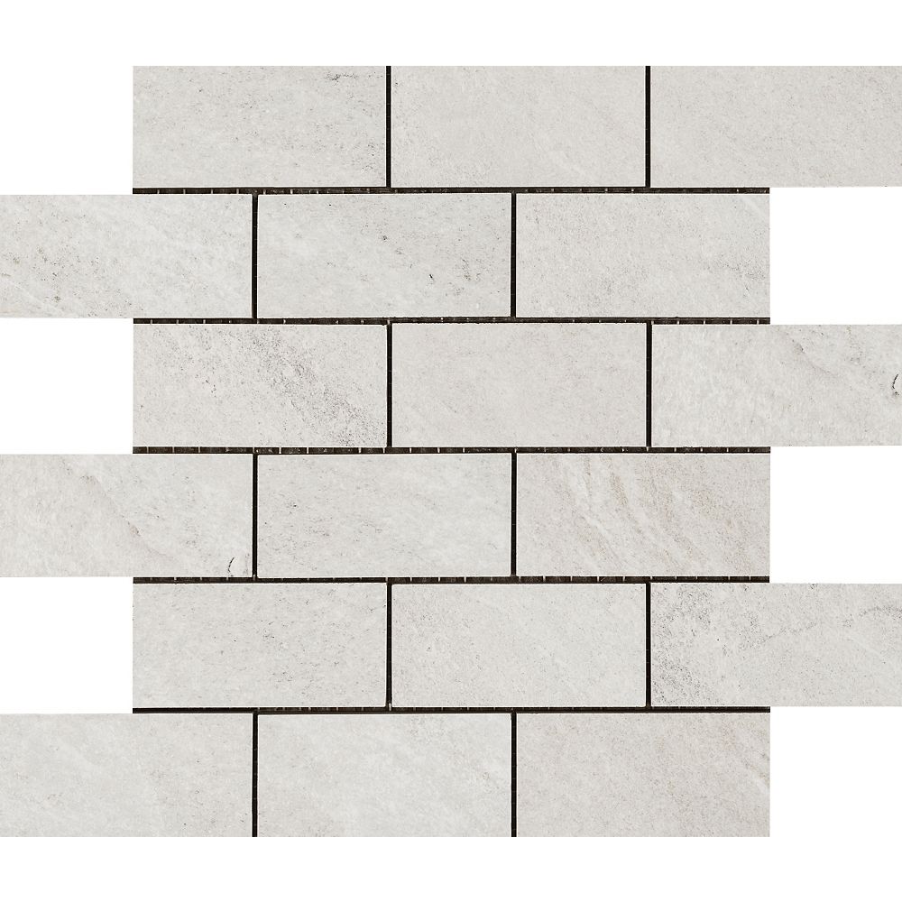 Eliane Riverstone Off White 12-inch X 12-inch Mesh-Mounted Mosaic Tile ...