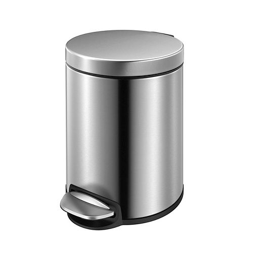 5L Stainless Steel Step Trash Can