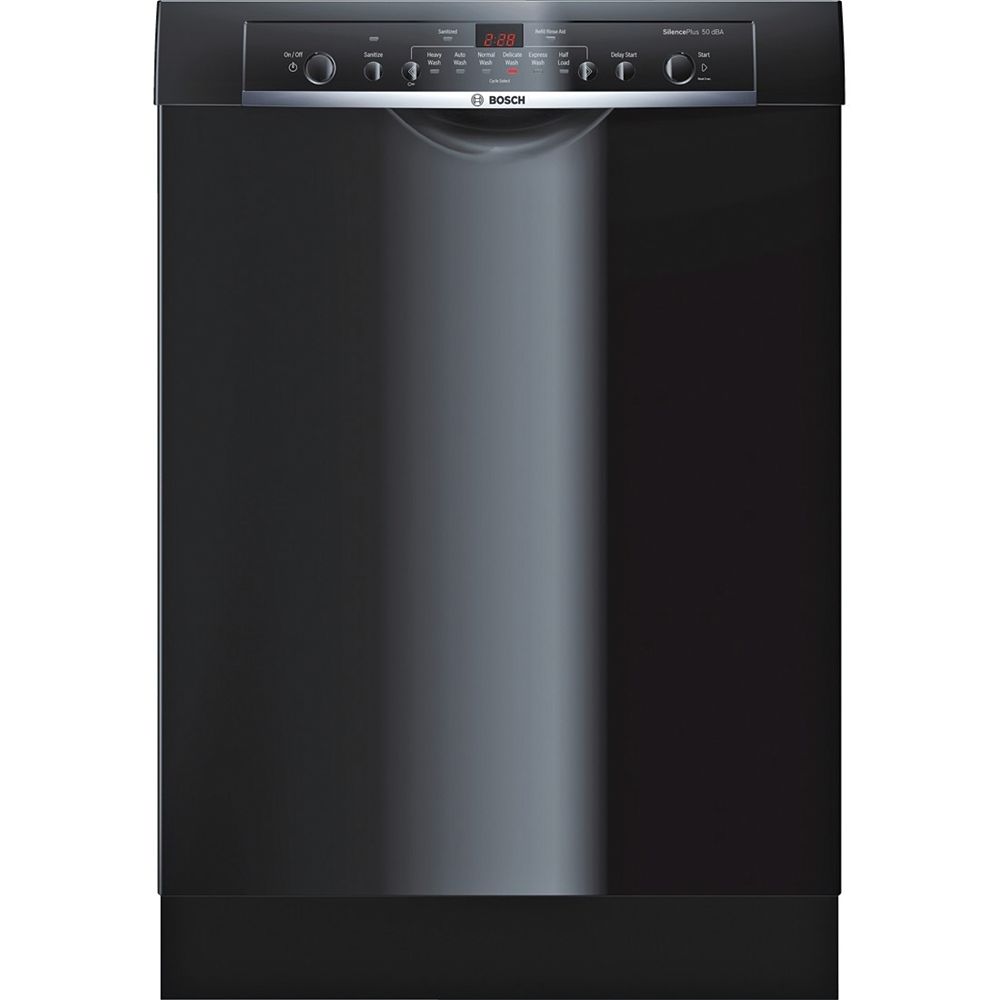 Bosch Ascenta 24inch Front Control Dishwasher in Black, 50dBA The