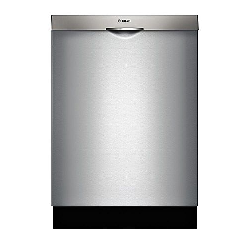 300 Series 24-inch Top Control  Dishwasher in Stainless Steel,3rd Rack, 44dBA