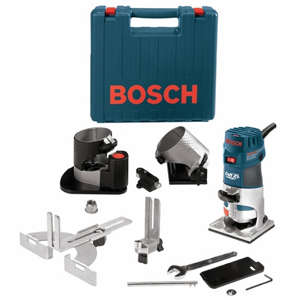 Bosch 1 HP Colt Variable Speed Electronic Palm Router Installer's Kit