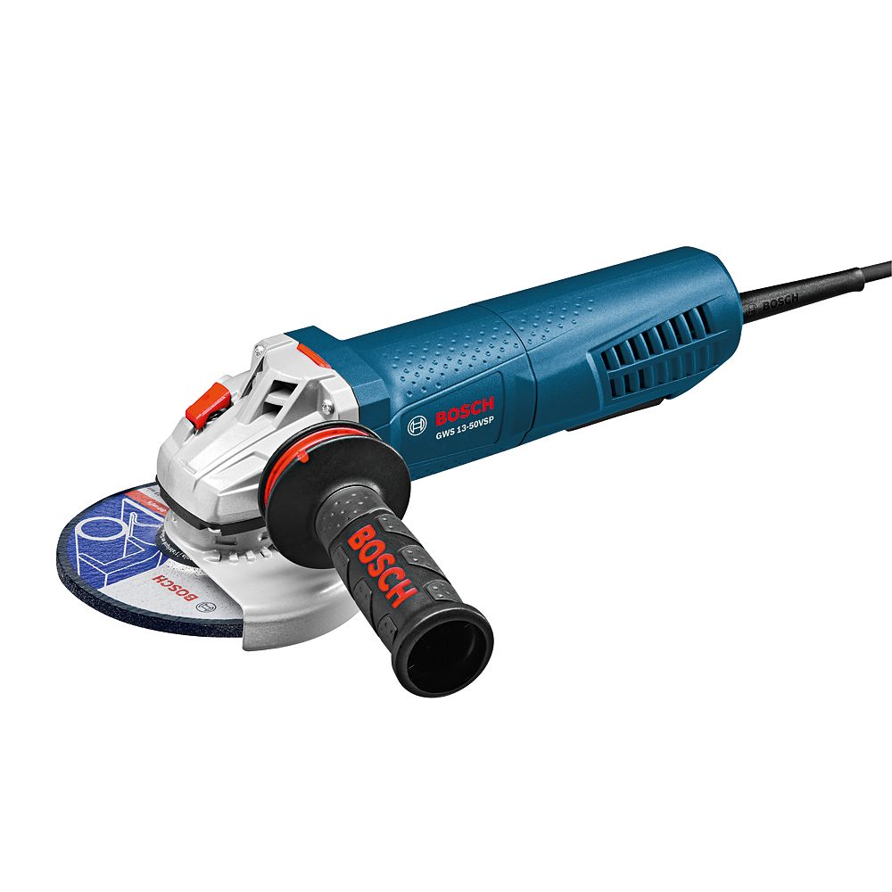 Bosch 5 Inch Angle Grinder Variable Speed With Paddle Switch The Home Depot Canada