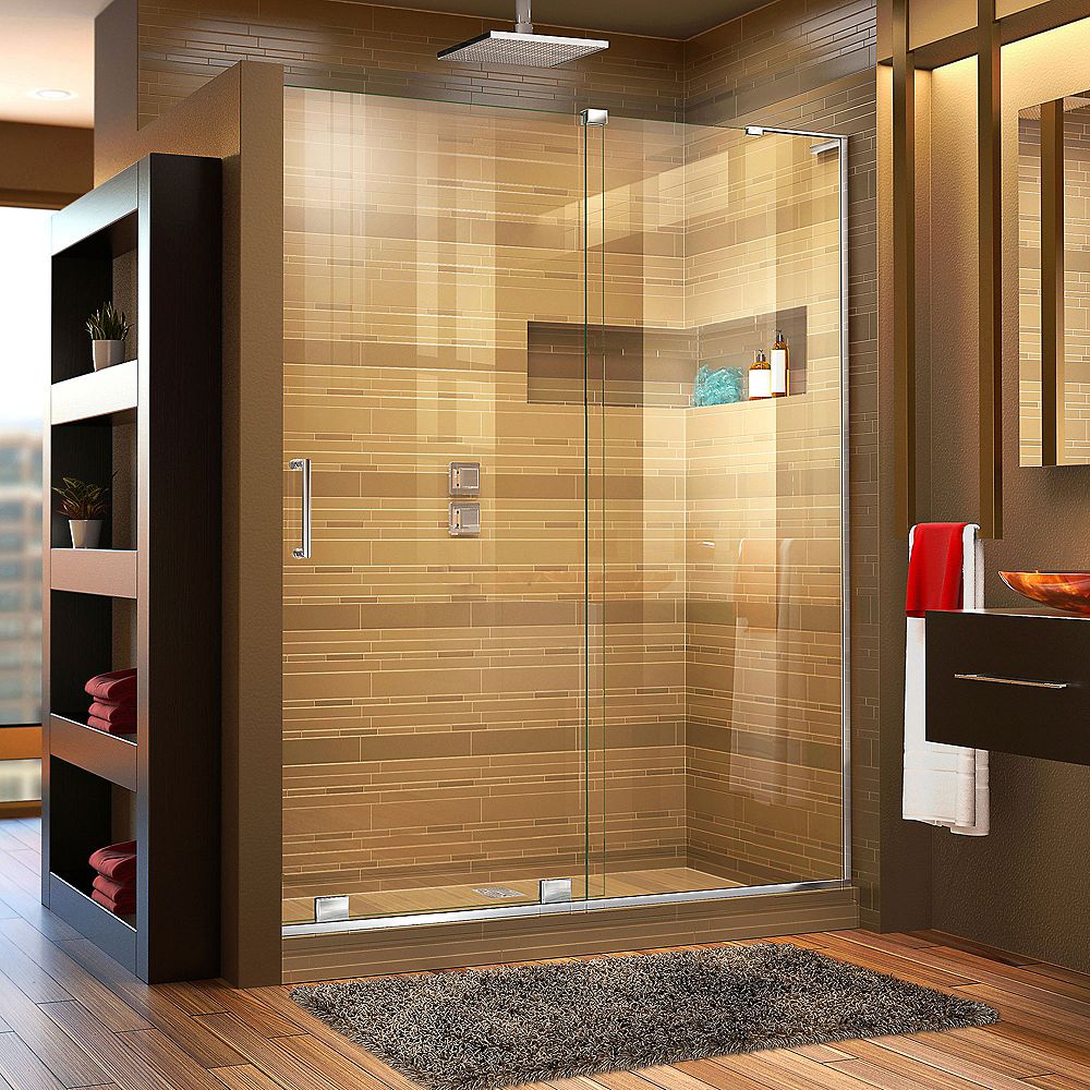 Dreamline Mirage X 48 Inch X 72 Inch Frameless Rectangular Sliding Clear Shower Door With