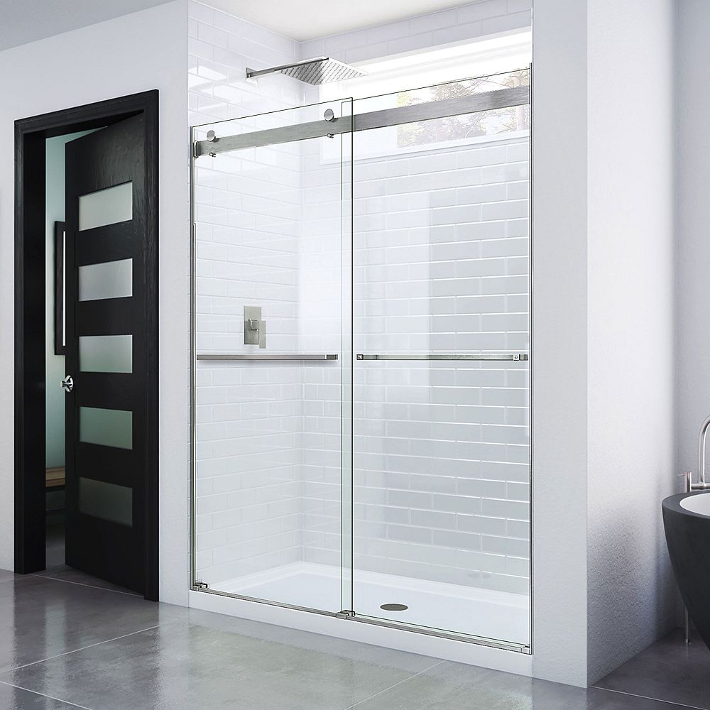 Dreamline Essence 60 Inch X 76, Home Depot Frameless Bathtub Doors