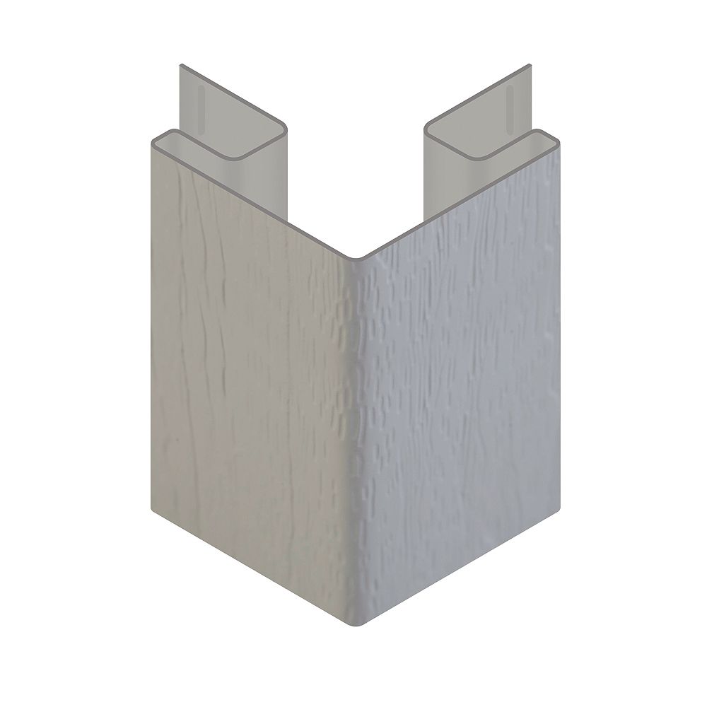 Abtco 3/4inch Outside Corner Post (OSCP) Charcoal (Piece) The Home