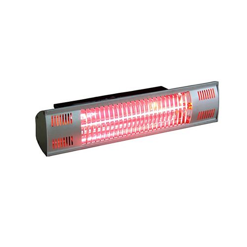 Wall Mounted Infrared Electric Outdoor Heater with Gold Tube