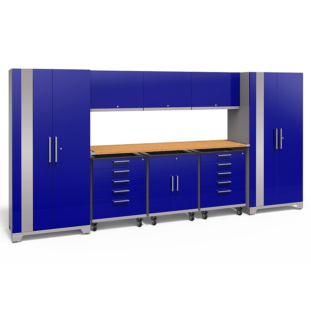 NewAge Products Inc. Performance Plus 2.0 Steel Garage Set in