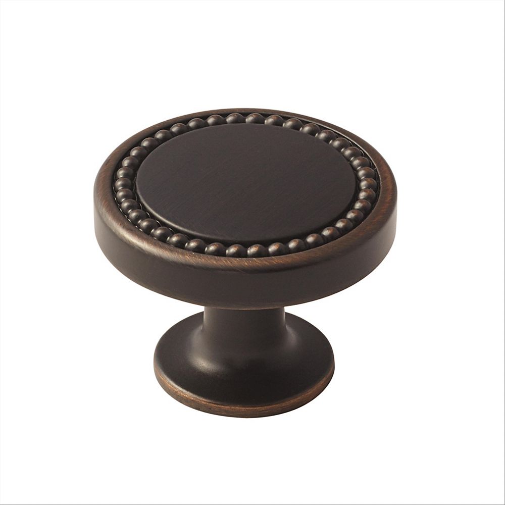 Amerock Carolyne 13/8inch (35 mm) OilRubbed Bronze Knob