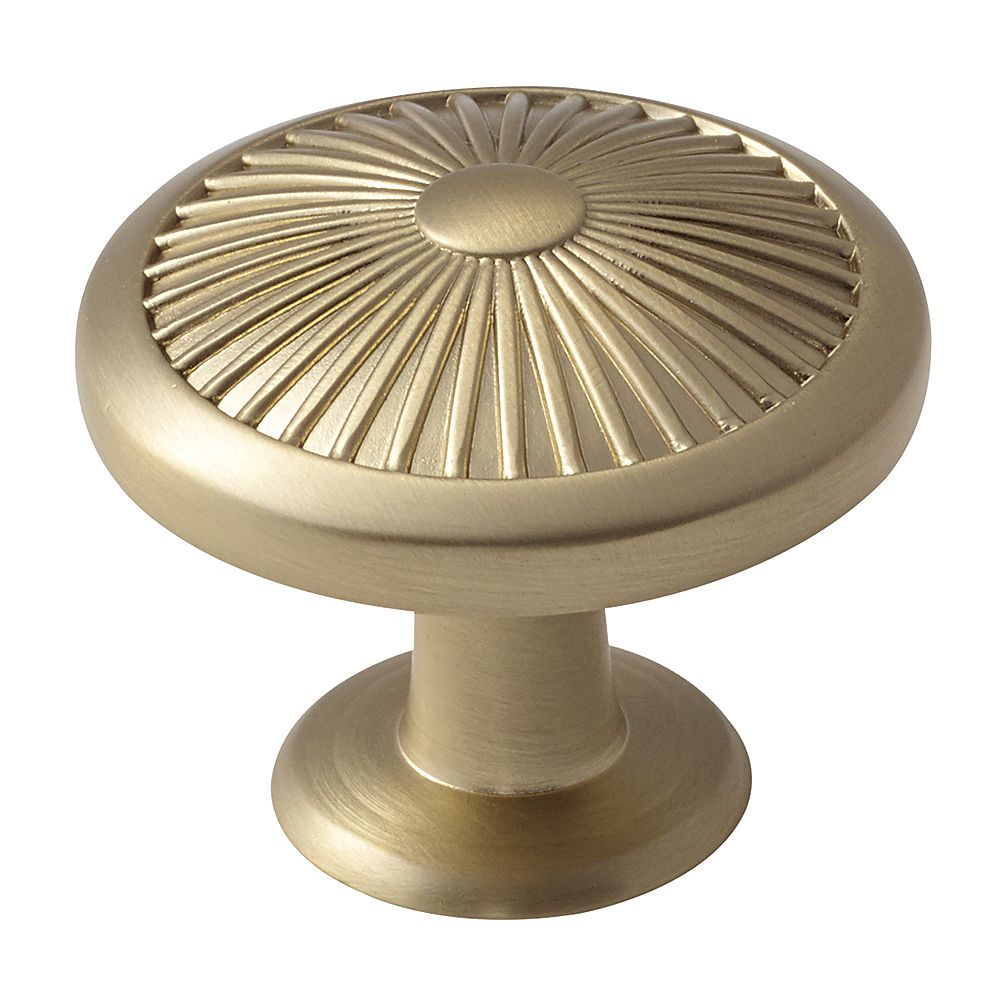 Amerock Crawford 13/8 Inch (35mm) DIA Knob Golden Champagne The