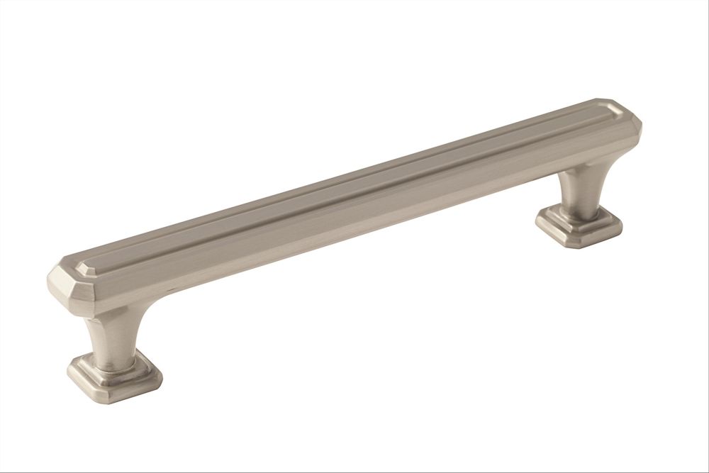 Amerock Wells 6-5/16 Inch (160mm) CTC Pull - Satin Nickel | The Home ...