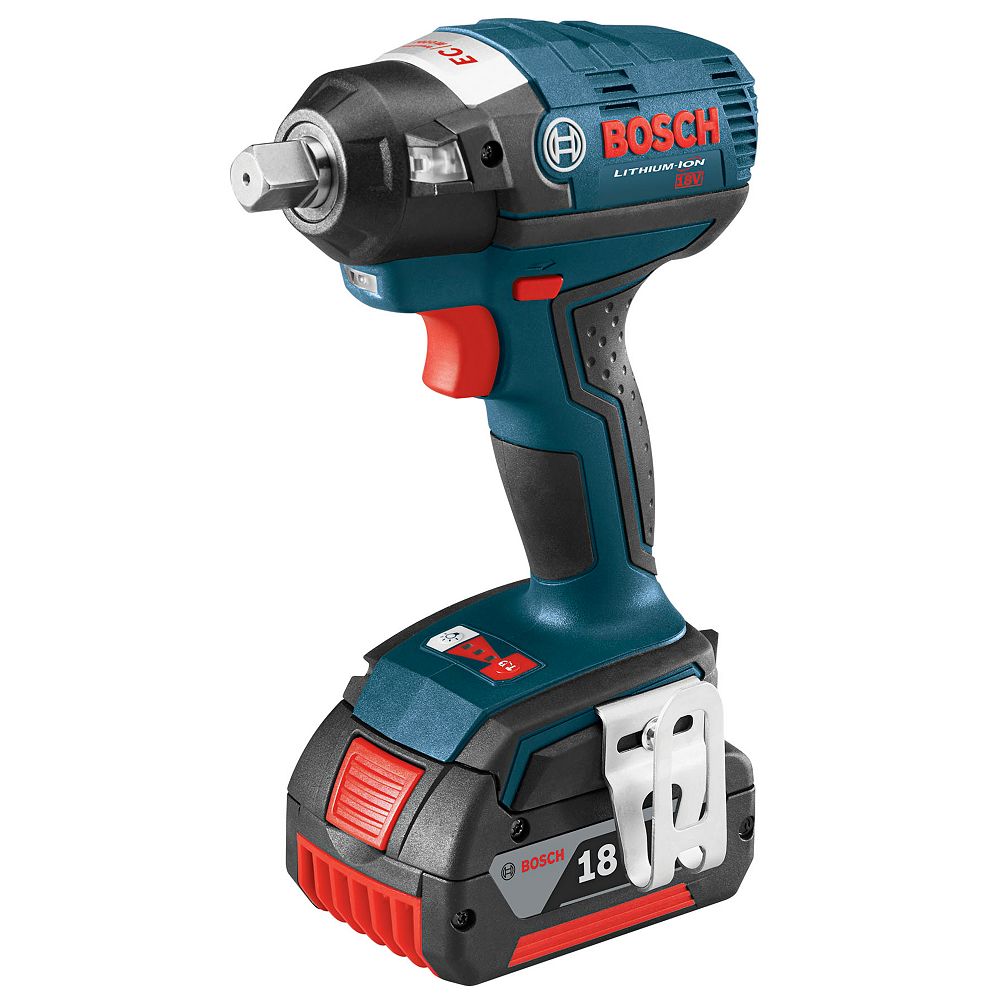 Bosch 18V EC Brushless 1/2 Inch Impact Wrench with Ball Detent (Bare