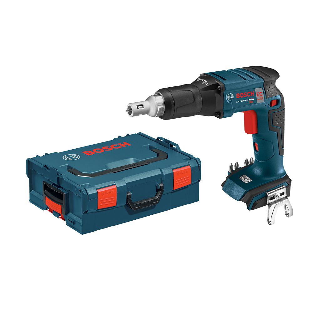 Bosch 18 V EC Brushless Screw Gun with LBoxx Carrying Case The Home