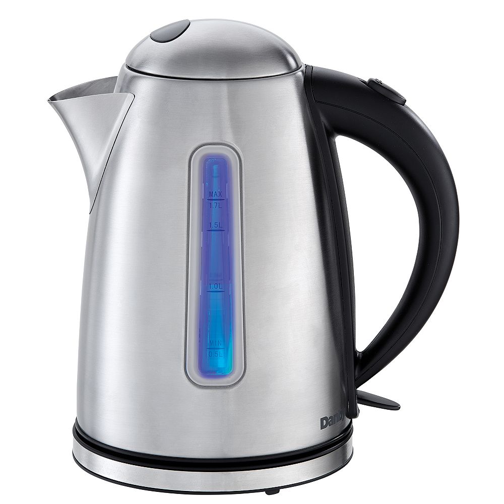 Danby 1.7L Kettle in Glass & Stainless Steel | The Home Depot Canada