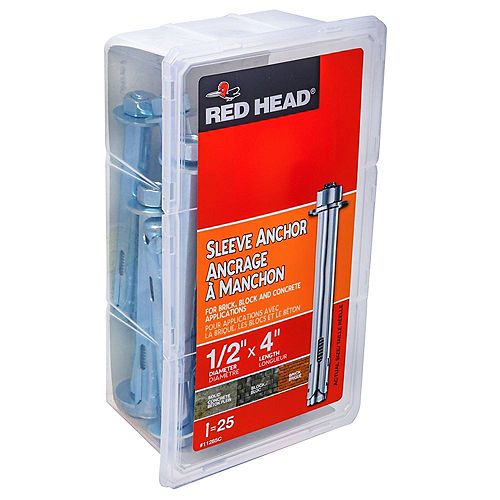 Sleeve Anchors Anchors The Home Depot Canada