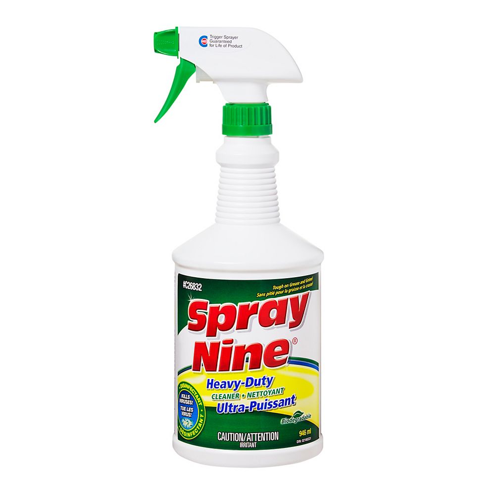 Spray Nine Spray Nine Heavy Duty Disinfectant Cleaner The Home Depot Canada 8042