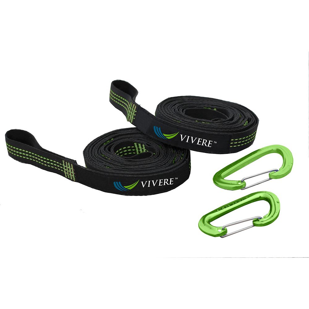 Vivere Ultra Lite Hammock Tree Straps (2Pack) The Home Depot Canada