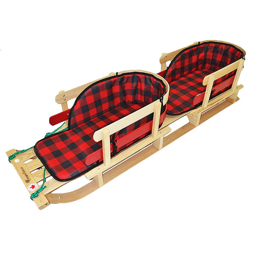 Streamridge Frontier Twin Sleigh With Plaid Pads 